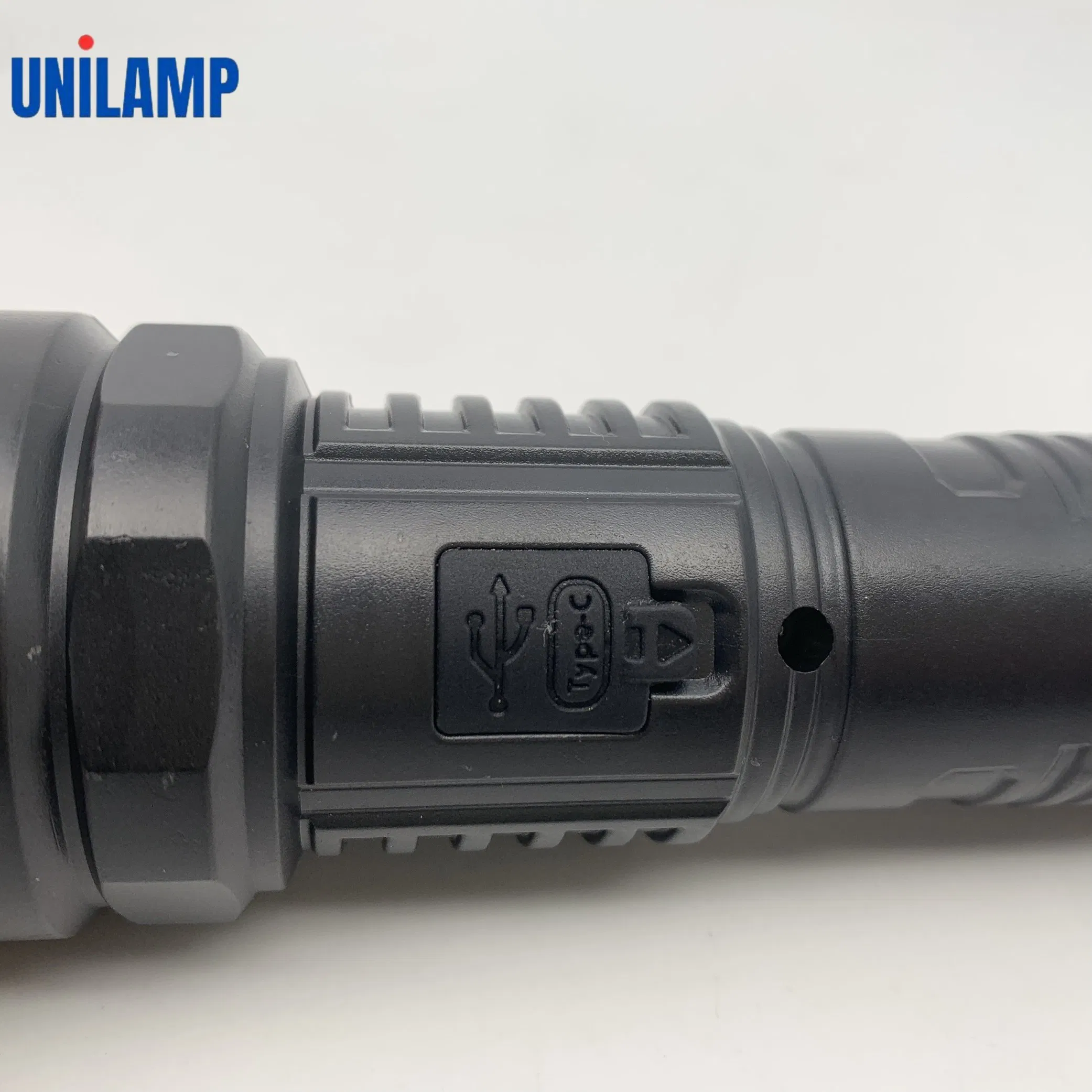 Versatile High-Powered Tactical Flashlight with USB Rechargeable Feature