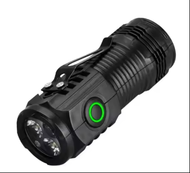 New Ultra Powerful 3 Core USB Rechargeable Torch Hand Lamp Lanterna Mini LED Flashlights with Magnet