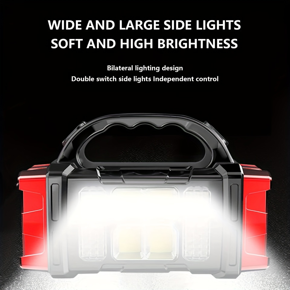 Portable Solar and USB Rechargeable LED Lantern Flashlight