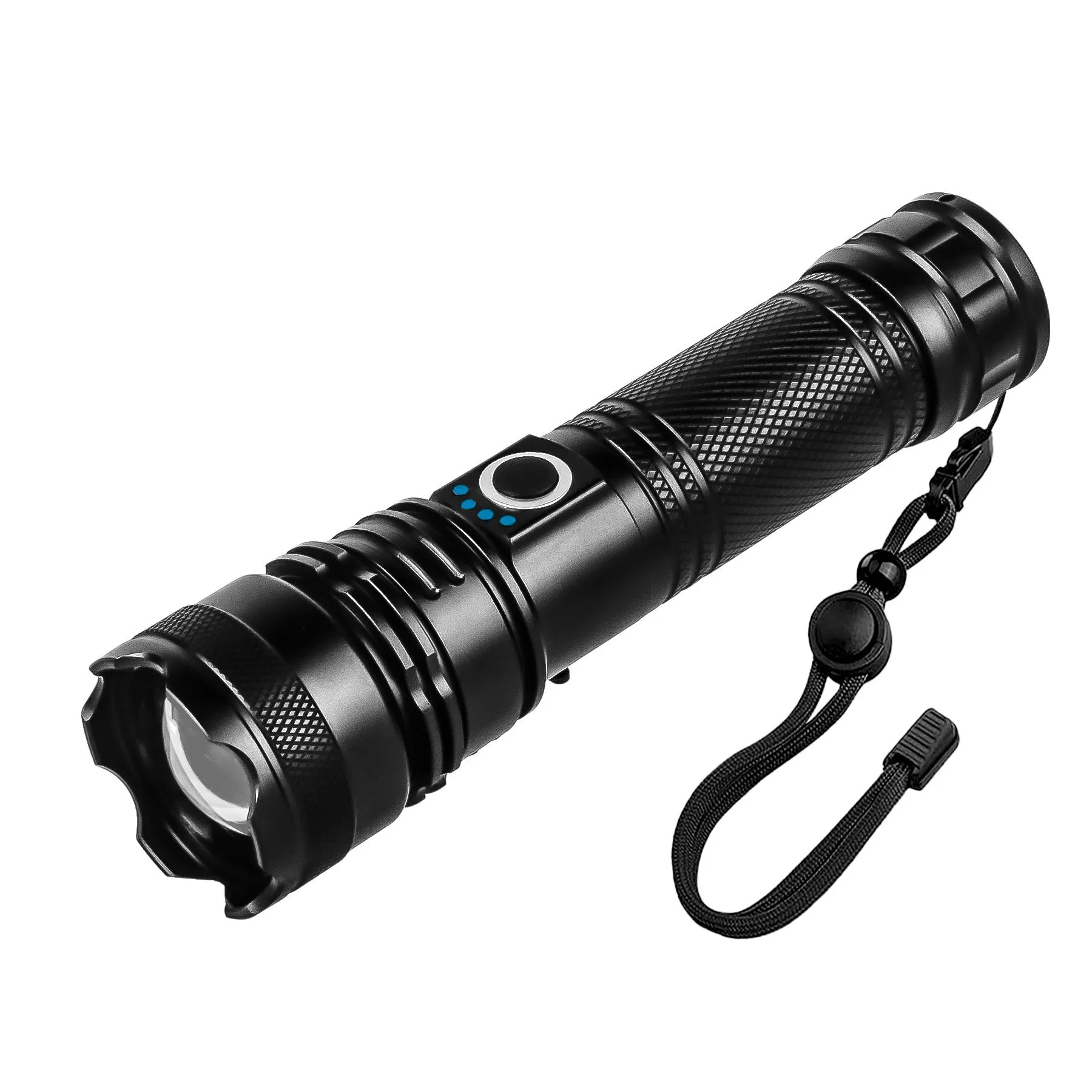 Tactical Flashlight 100000 High Lumen Super Bright Long Range Powerful LED Torch Light Xhp70 90 Tactical Waterproof Rechargeable Flashlights