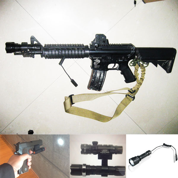 C8 1200lm 10W CREE T6 Waterproof High Brightness LED Flashlight