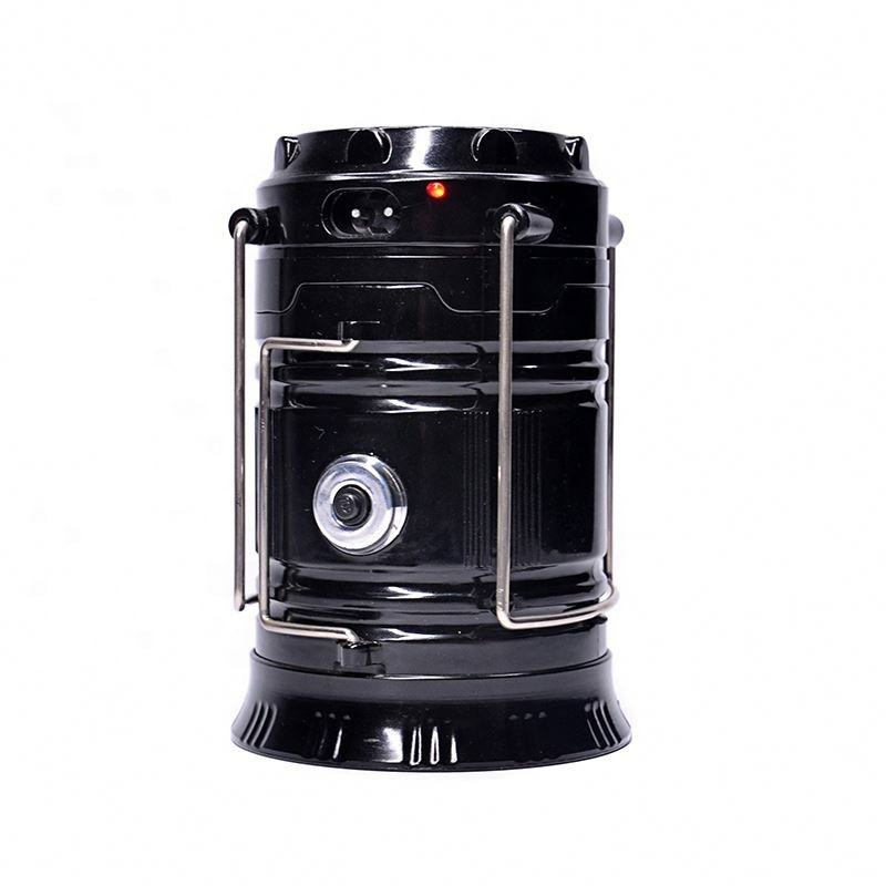 Small Outdoor Extendable Outdoor Rechargeable LED Solar Camping Lantern