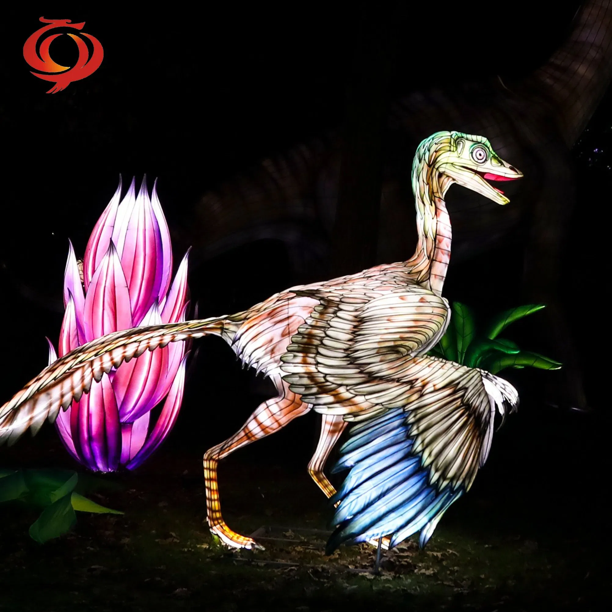 Zm-Yyl Chinese Lantern Silk Festival Outdoor Decoration Art Lighting Lantern