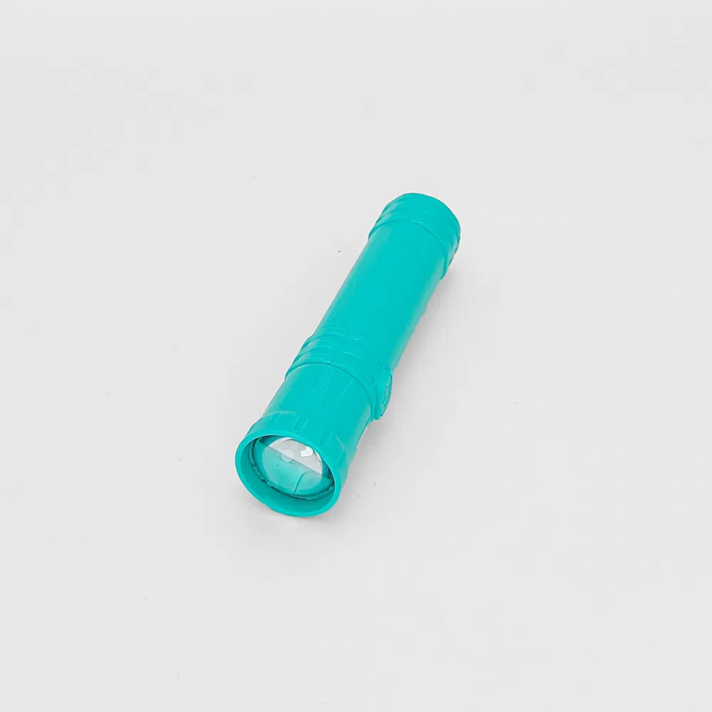 Mini Plastic Flood Light Rechargeable Torch COB LED USB Rechargeable Torch with 3 Modes Zoom Powerful Flashlight