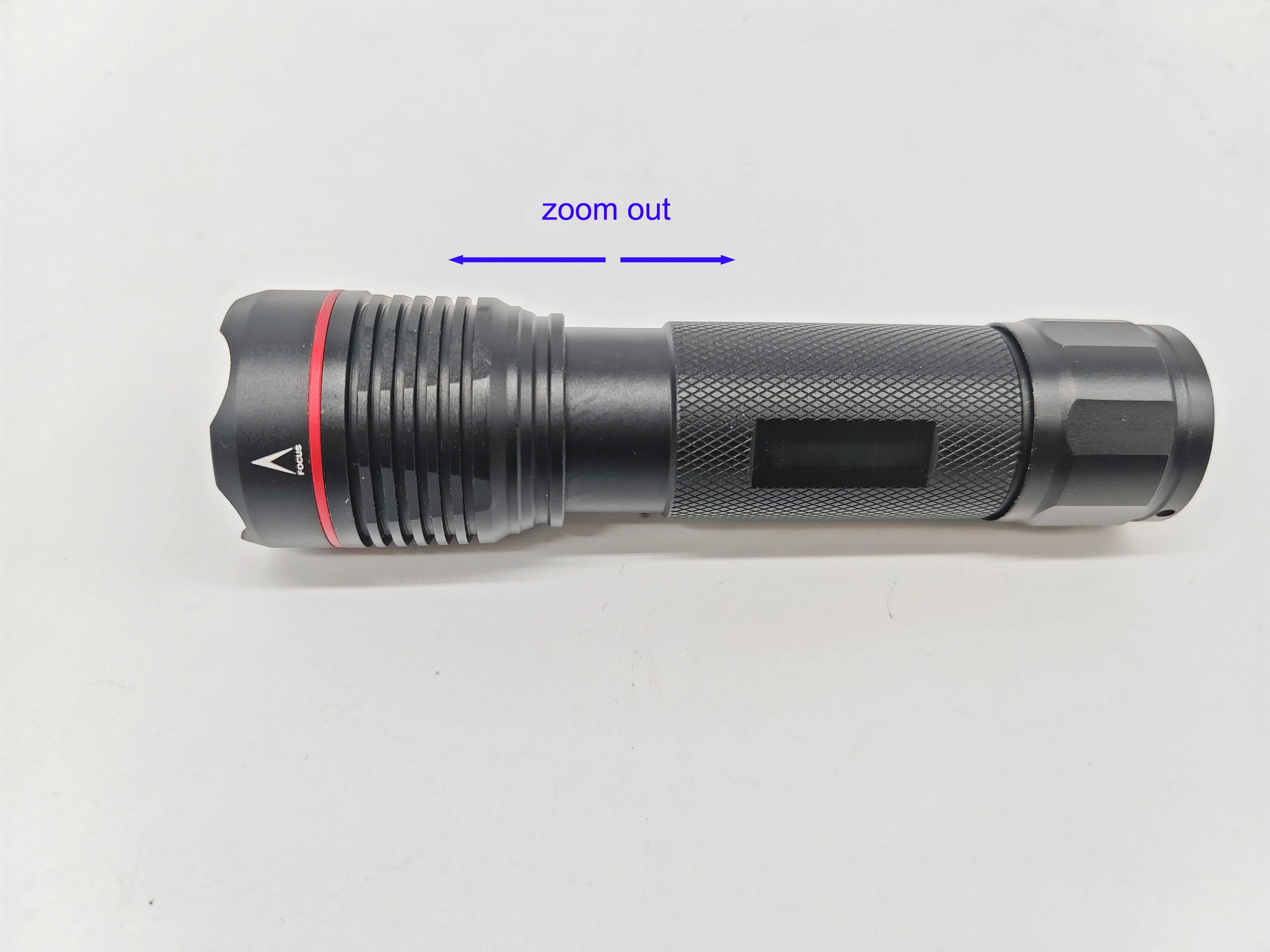Ultra Bright Waterproof Tactical Aluminum Flashlight with Zoom