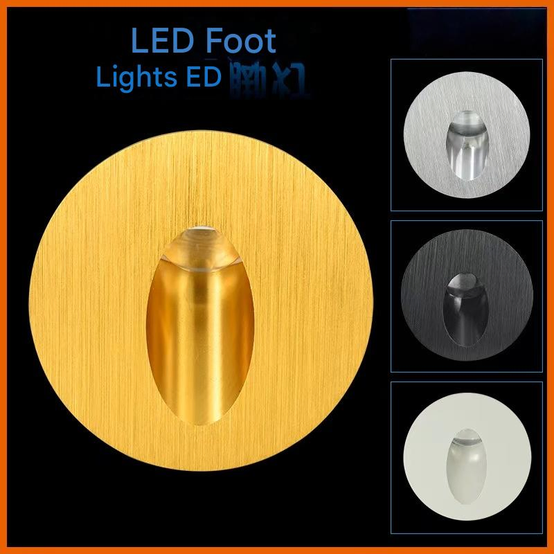 Aisle Lighting LED Sensor Light Recessed Design Human Body Sensing Emergency Light