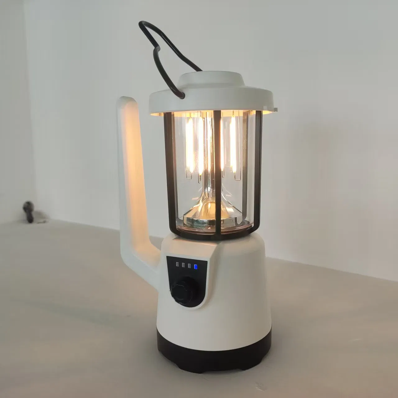 Rechargeable LED Camping Light with Hanging Hook for Camping and Night Fishing