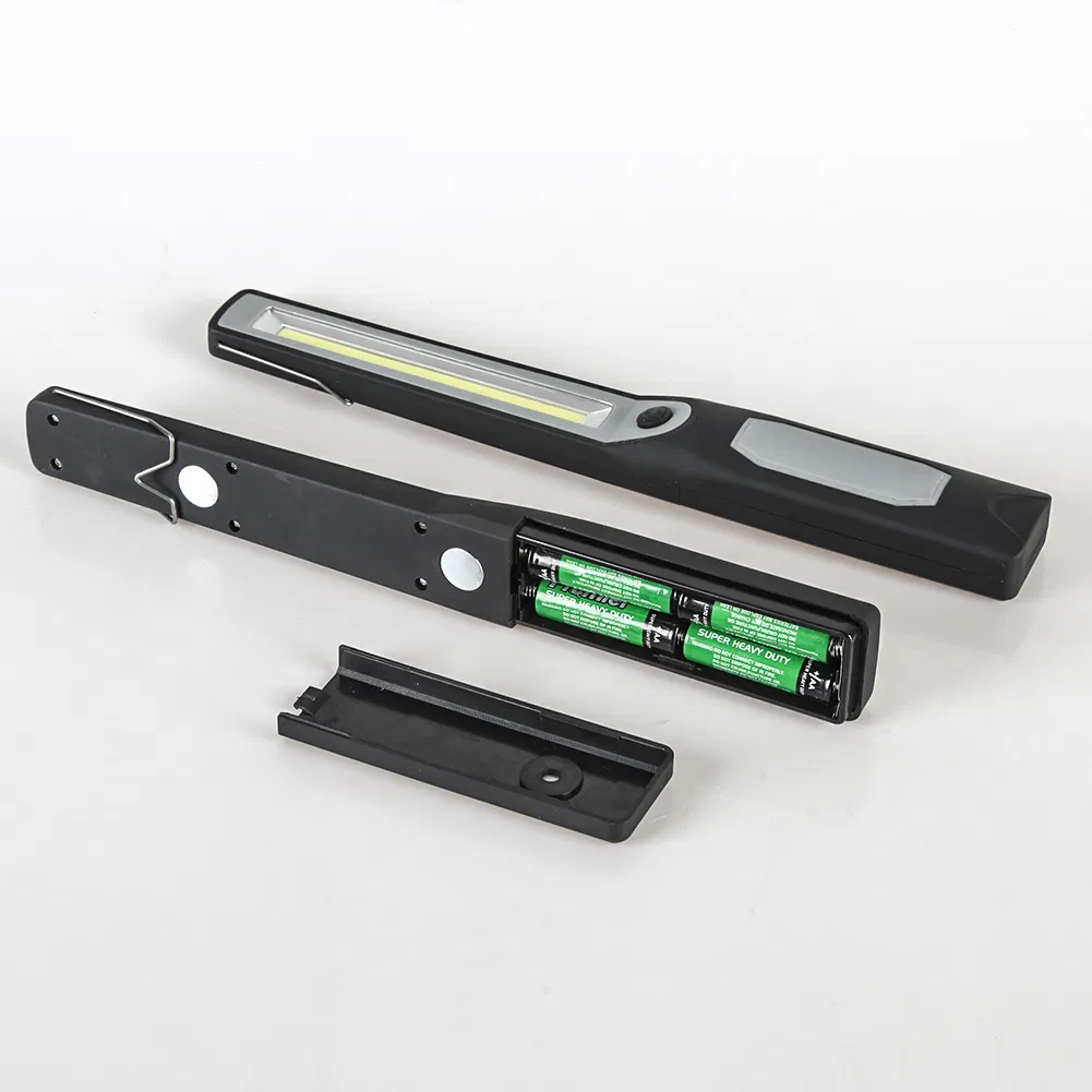 Yichen AA Battery Operated COB LED Torch and Flashlight for The Work Place