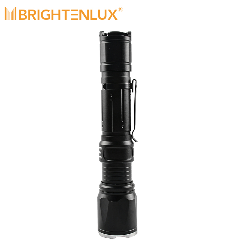 Brightenlux New Style Waterproof Super Bright 2000 Lumen Type-C USB Rechargeable High Power LED Flashlight