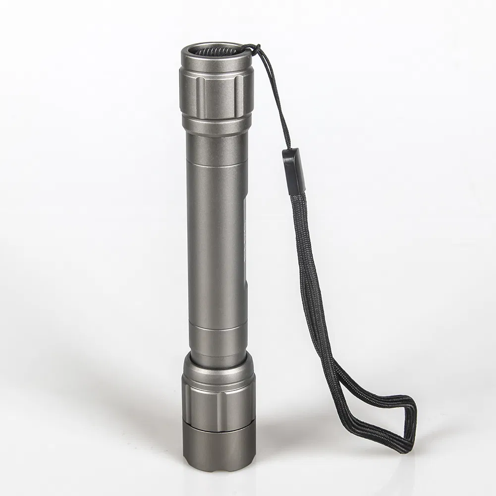 LED Flashlight zoomable