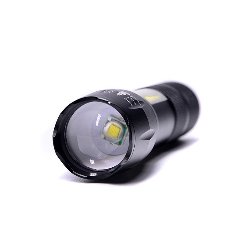 Outdoor Handheld Super Bright 3W COB LED Waterproof Tactical Flashlight
