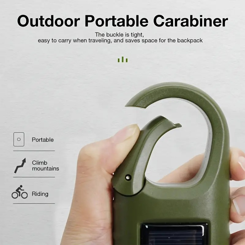 Solar Powered Emergency Flashlight with Hand Crank Charging Lamp