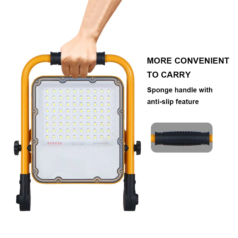 Super High Power 12V Emergency RGB Rechargeable Camping Portable LED Work Light