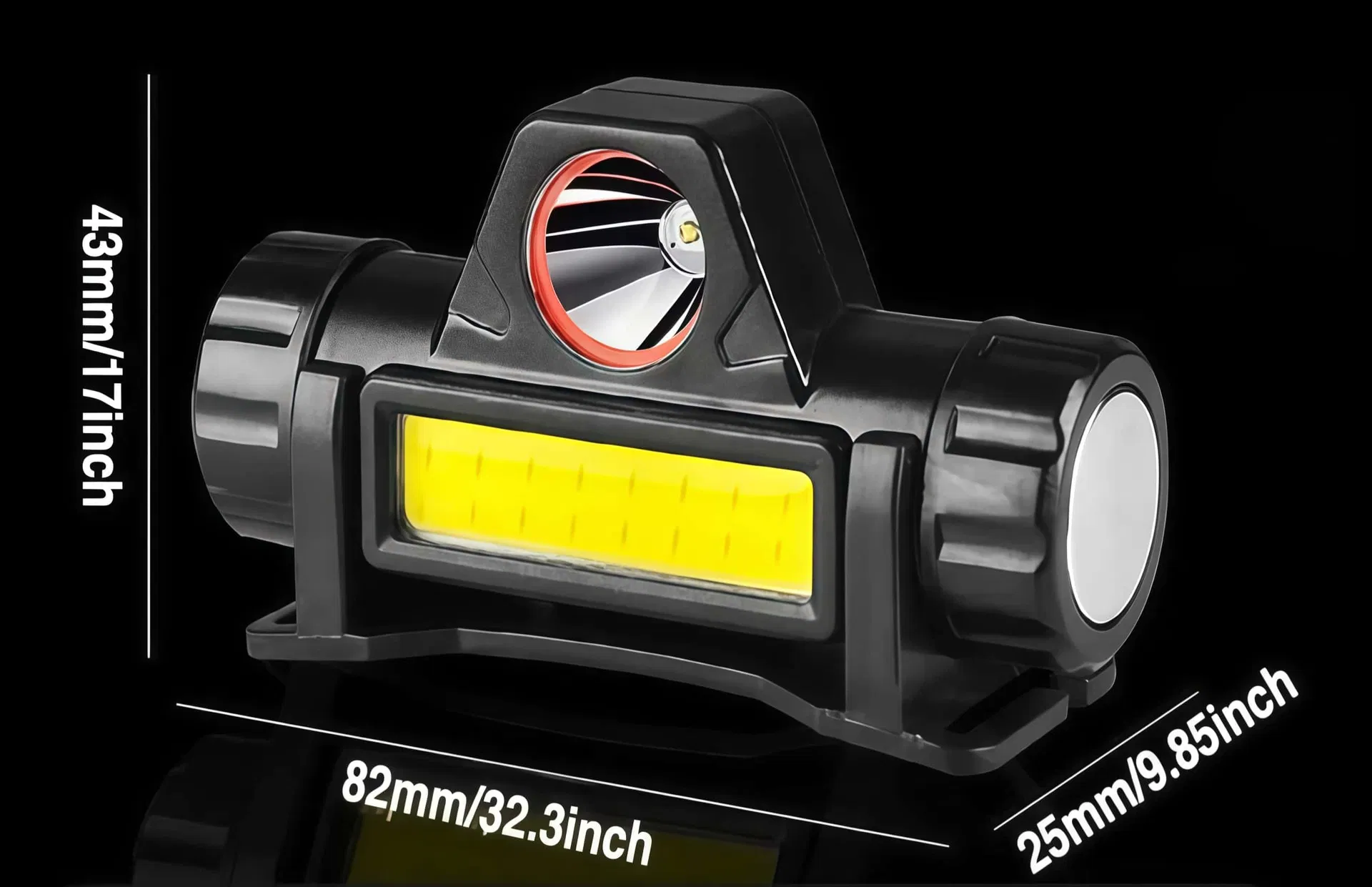 Waterproof LED Work Light Flashlight