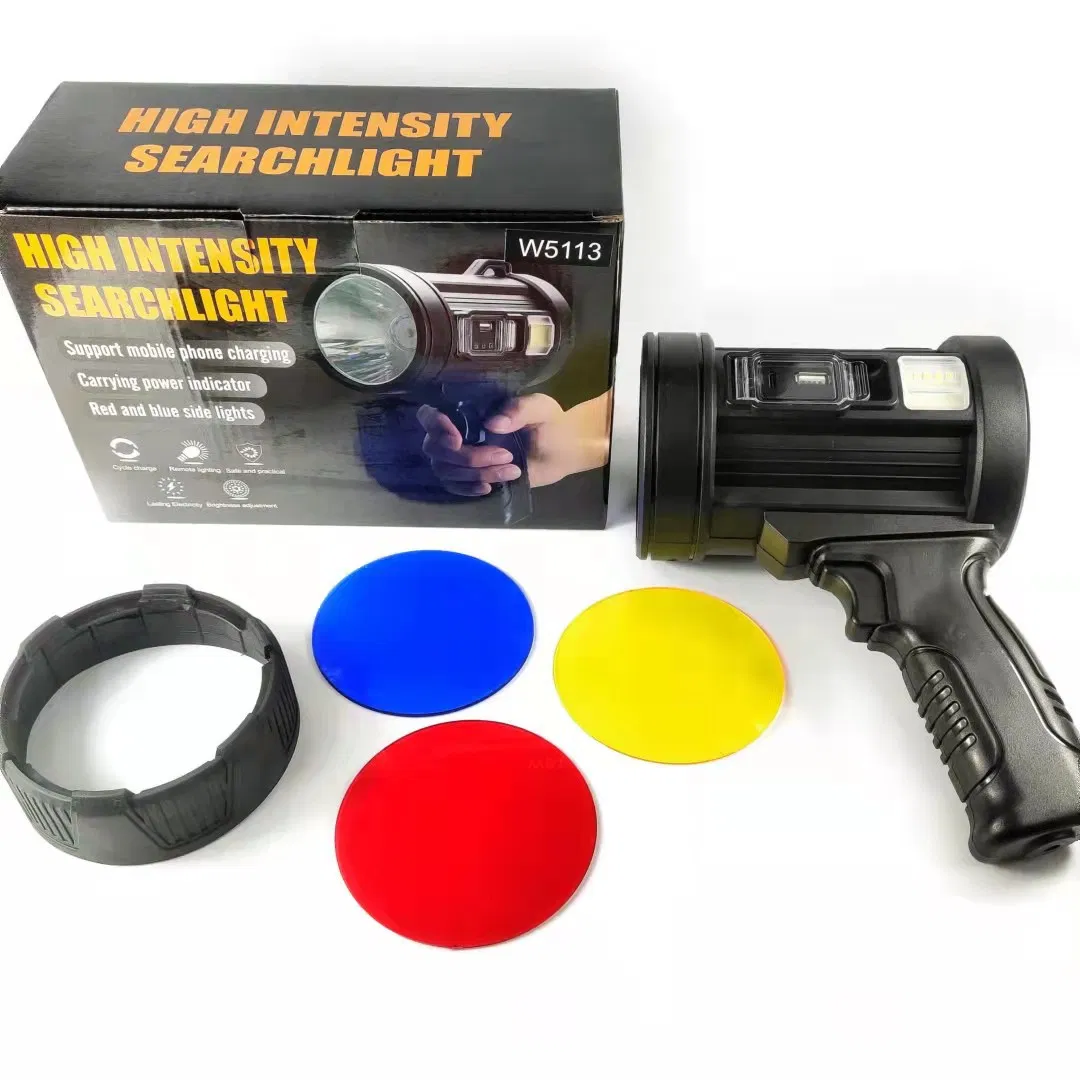 1700 Lumen Profession Torch Lamp Emergency Rechargeable LED Torch Lighting Portable P50 Powerful Camping Hunting Flash Light Long Range LED Flashlight