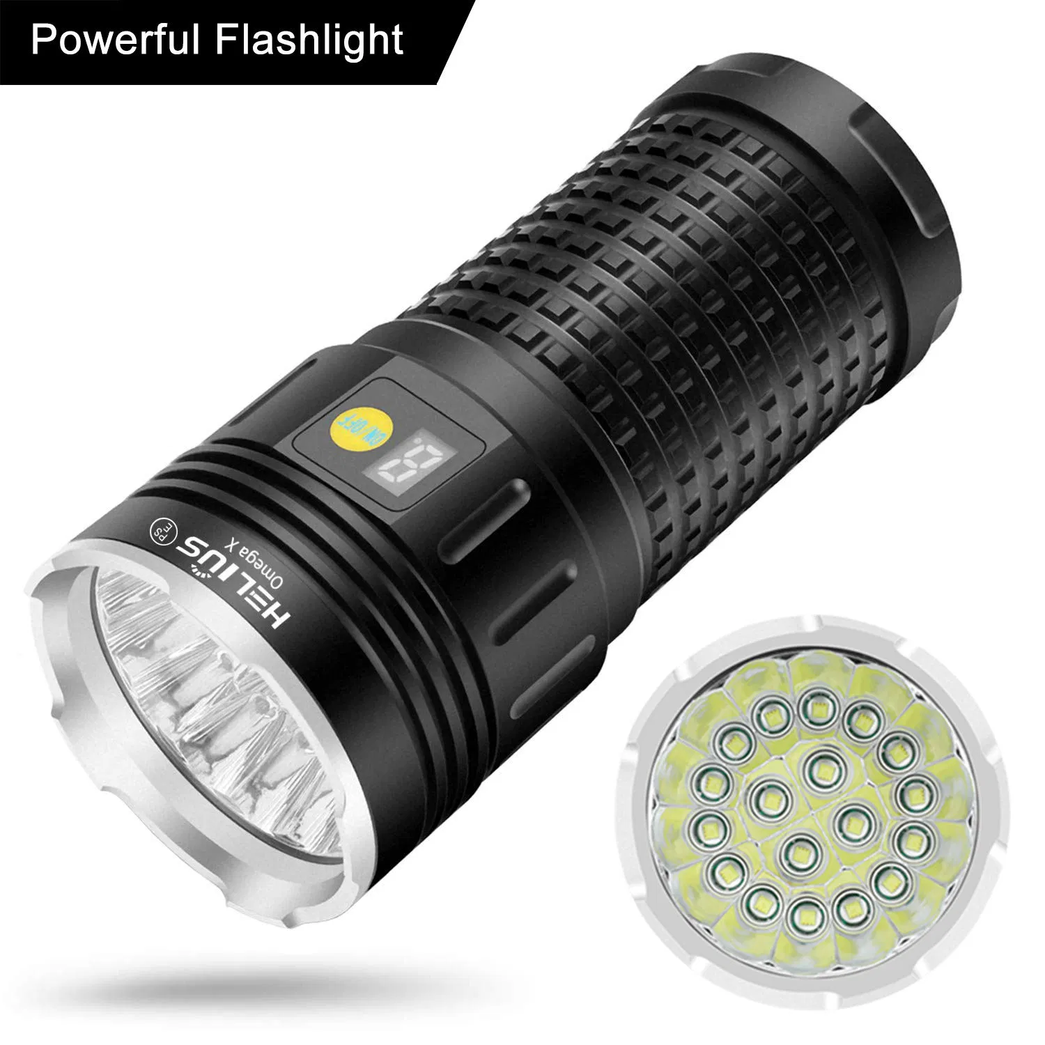 Super Bright 15000 Lumens Linternas 18* T6 Taschenlampe Waterproof Torch Light USB Rechargeable Powerful LED Flashlight