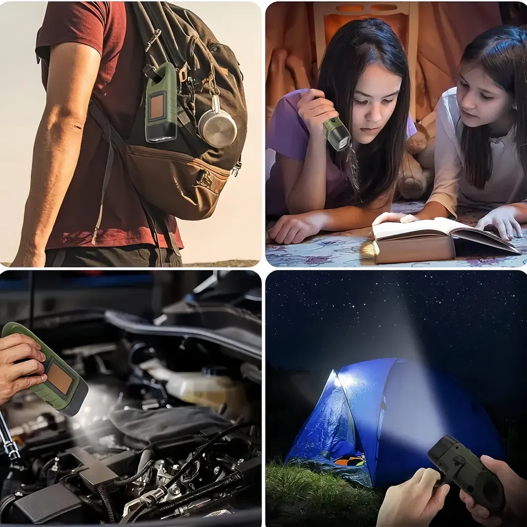 Solar LED Flashlight 7