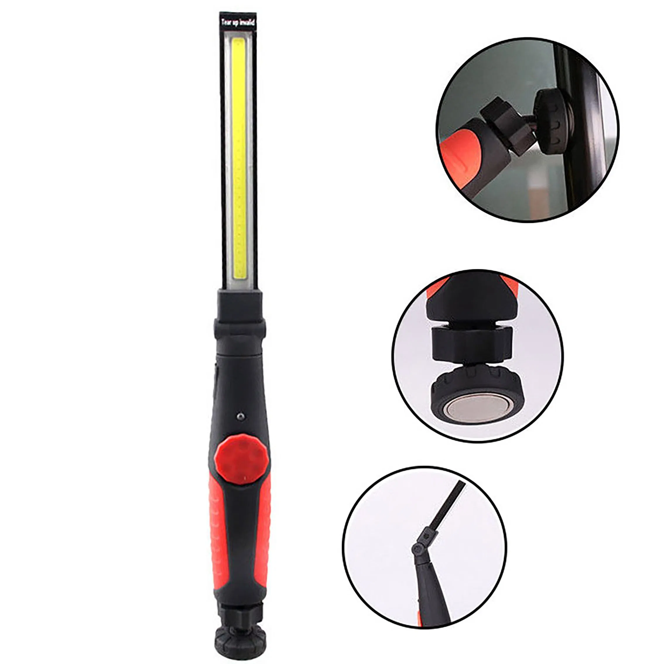 COB Rechargeable Adjustable LED Flashlight Emergency Lighting LED Work Lights