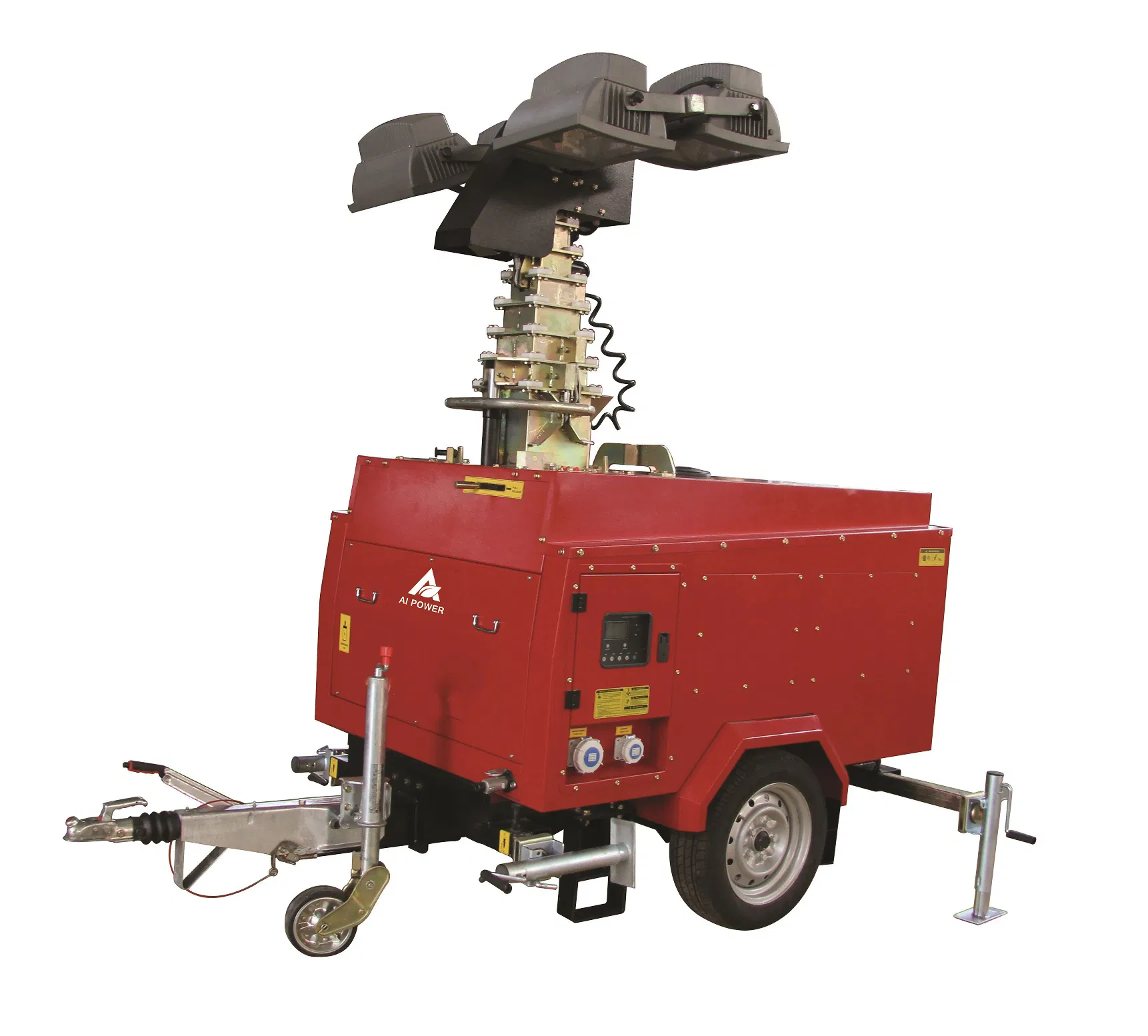 Kubota Portable Diesel Lighting Tower Light on Vehicle LED Emergency Lighting Kits