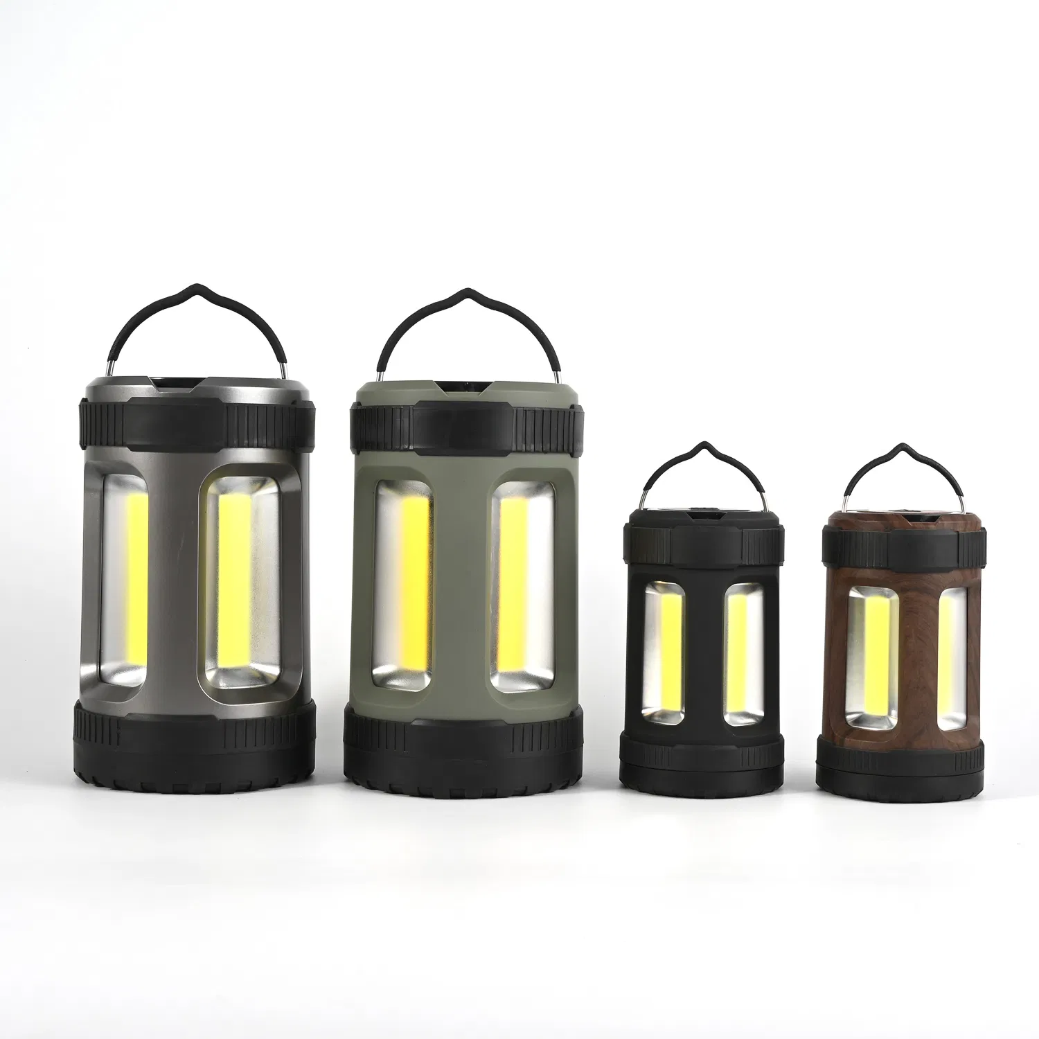 New Design Bright Portable USB COB Camping Lantern for Outdoor Adventures and Emergency Situations