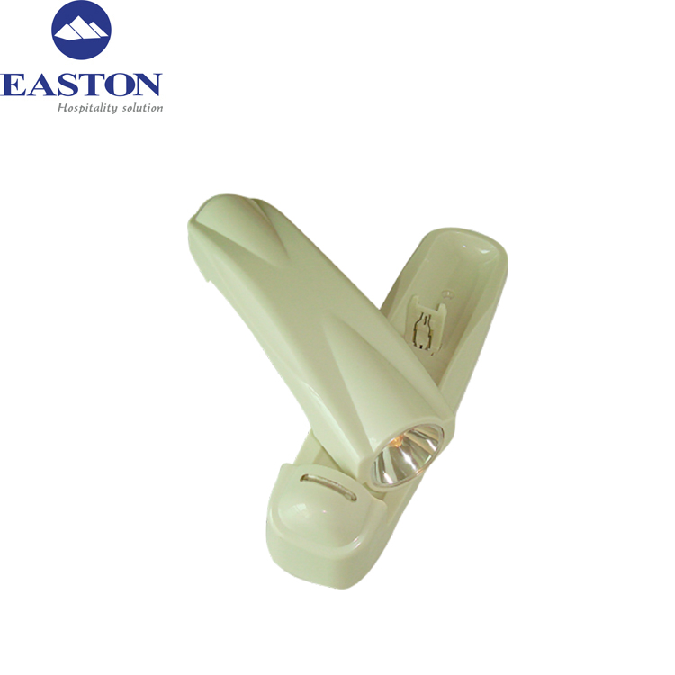 Hotel Custom Wall-Mounted Plastic Emergency Torch Light Wholesale