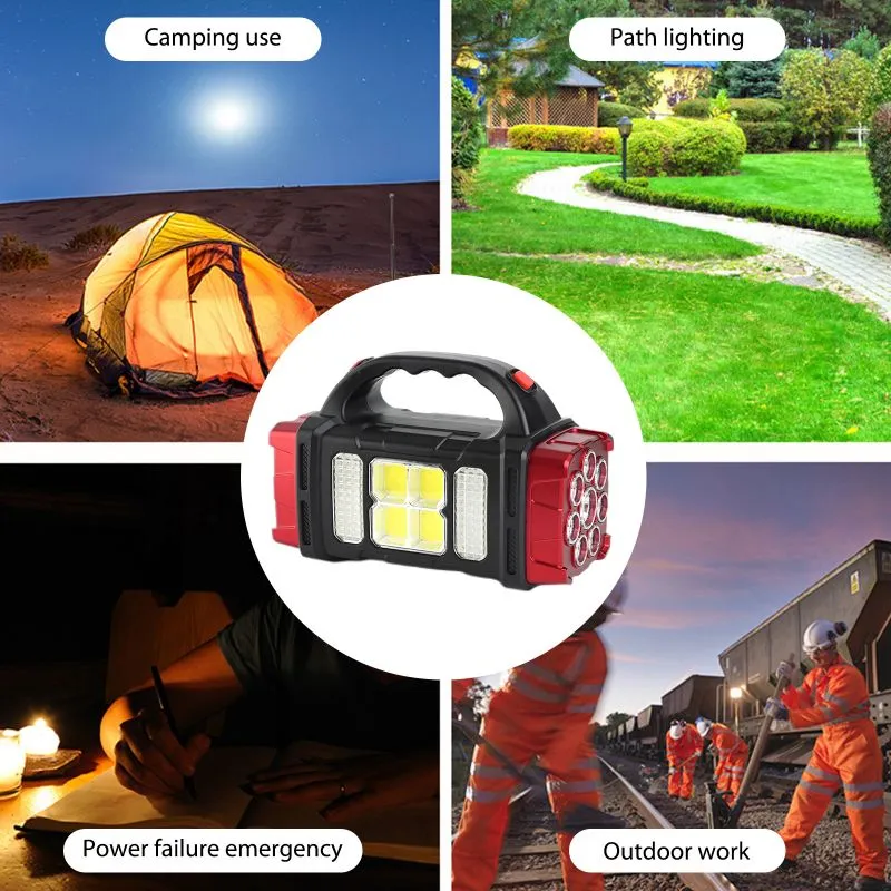 Solar LED Flashlight