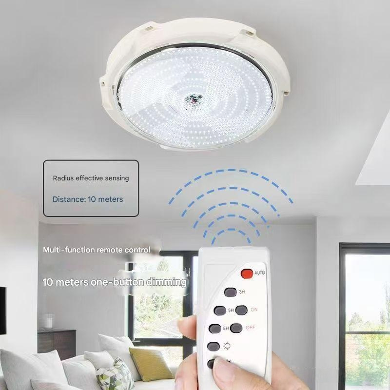 Indoor Solar Light - Motion Sensor, 1200mAh Battery, Auto on/off, Warm White for Hallway &amp; Home Office