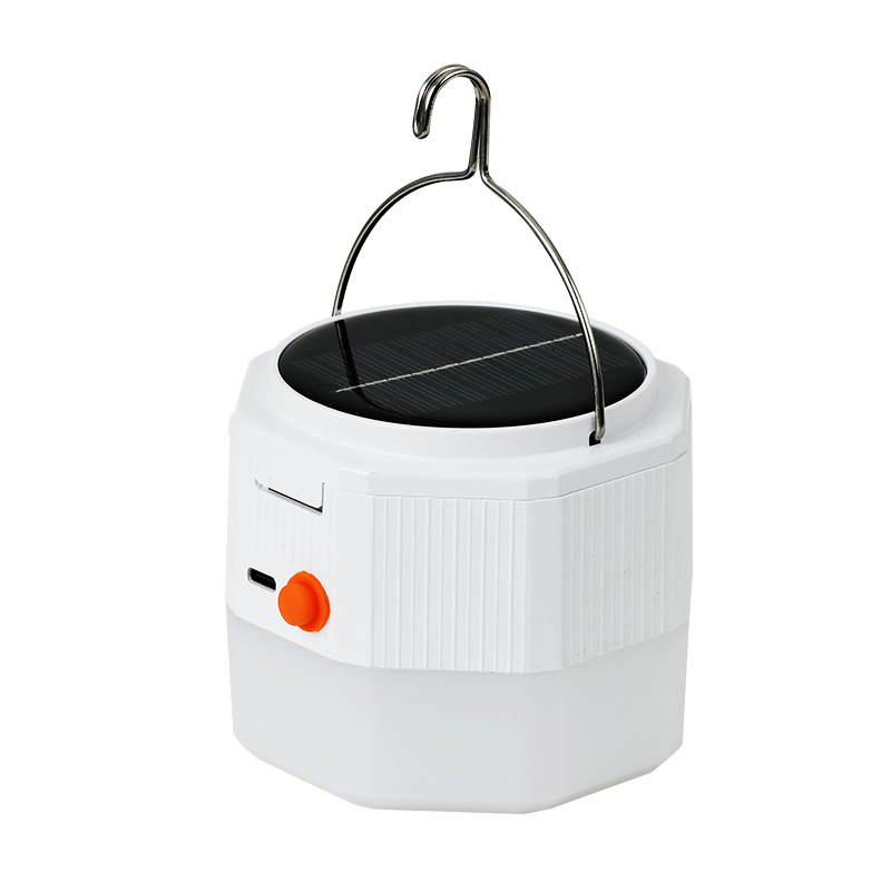 Solar Lamp 100W 150W Multifunctional Mosquito Repellent Solar LED Camping Light Type-C Charging Stall Lighting Outdoor Emergency Work Light