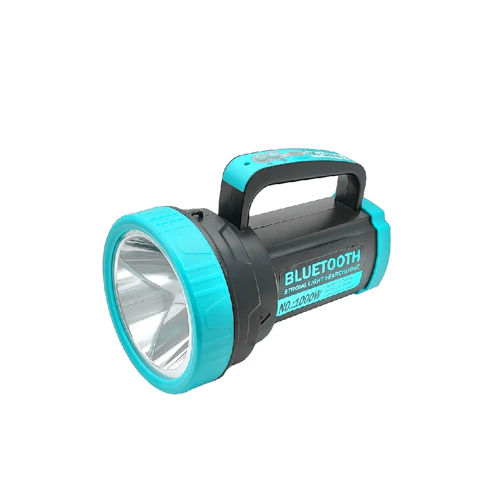 Enjoy The Music and Dance, off-Grid Emergency Solar Powered Rechargeable Flashlight with Built-in Bluetooth Speaker