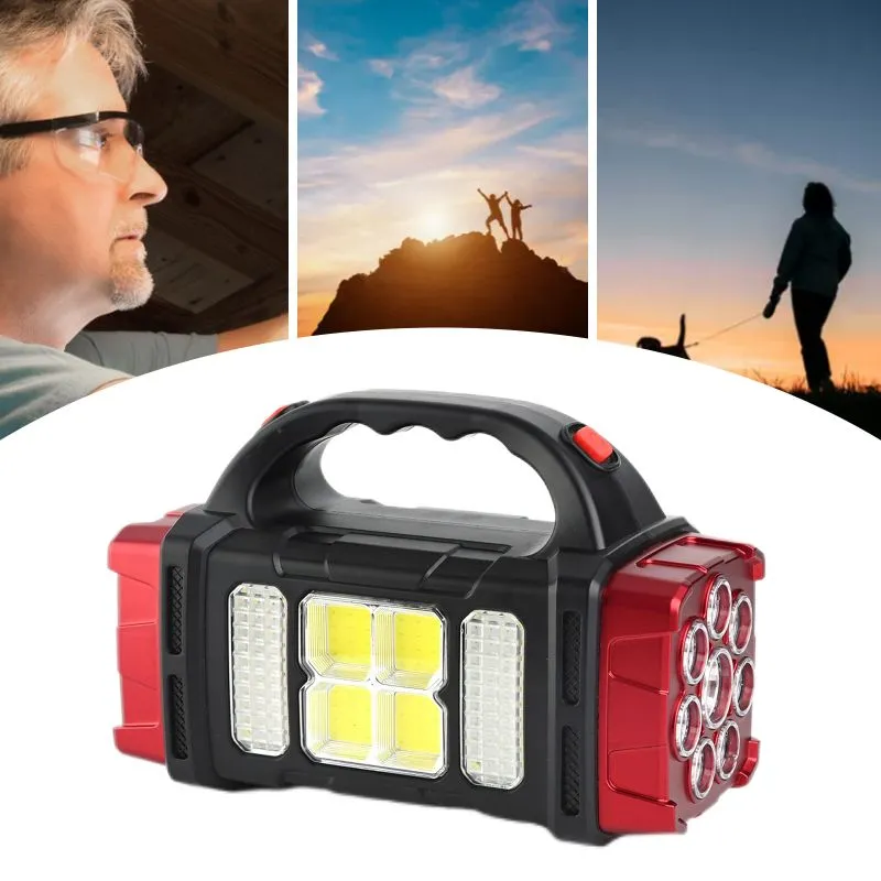 Solar LED Flashlight