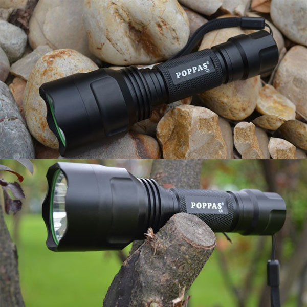 C8 1200lm 10W CREE T6 Waterproof High Brightness LED Flashlight