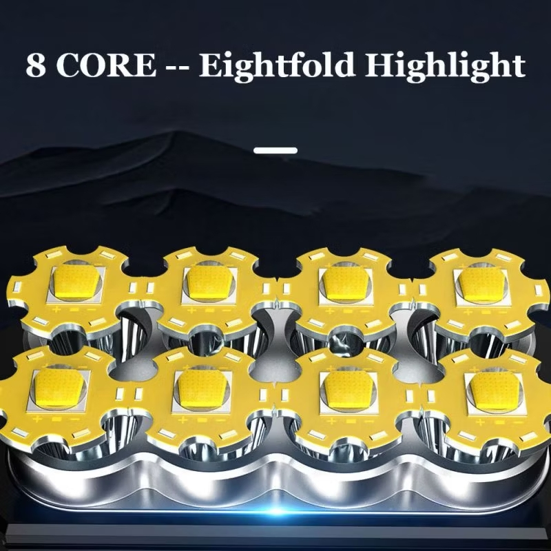 USB Rechargeable Solar Camping Flashlight Lantern Tent Emergency Lamp COB LED Multifunctional Solar Outdoor Light