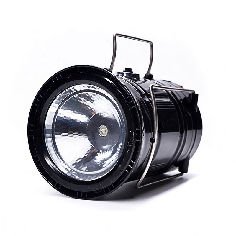 Small Outdoor Extendable Outdoor Rechargeable LED Solar Camping Lantern