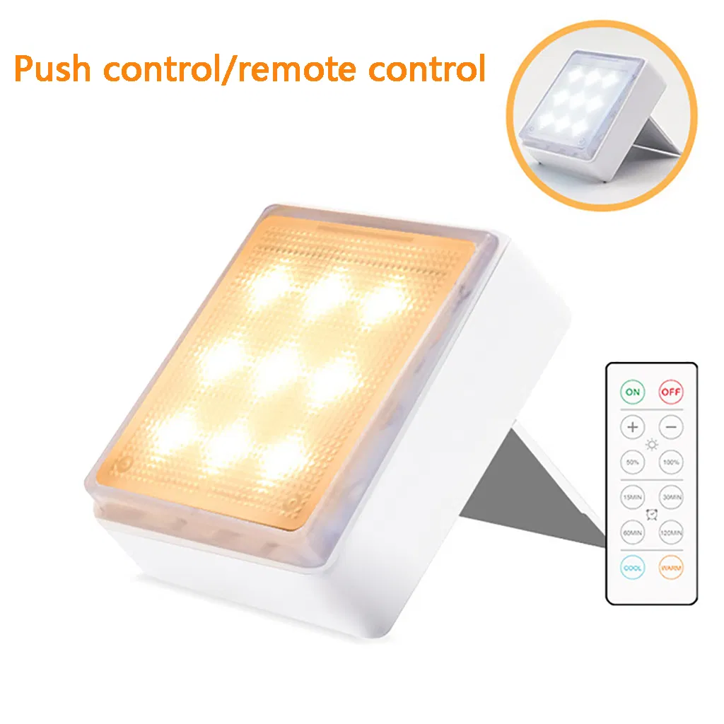 Factory Direct ABS LED Cabinet Lamp Remote Control Nigh Lamp with Dimmable Cw+Nw+Ww LED Emergency Using for Home Lighting