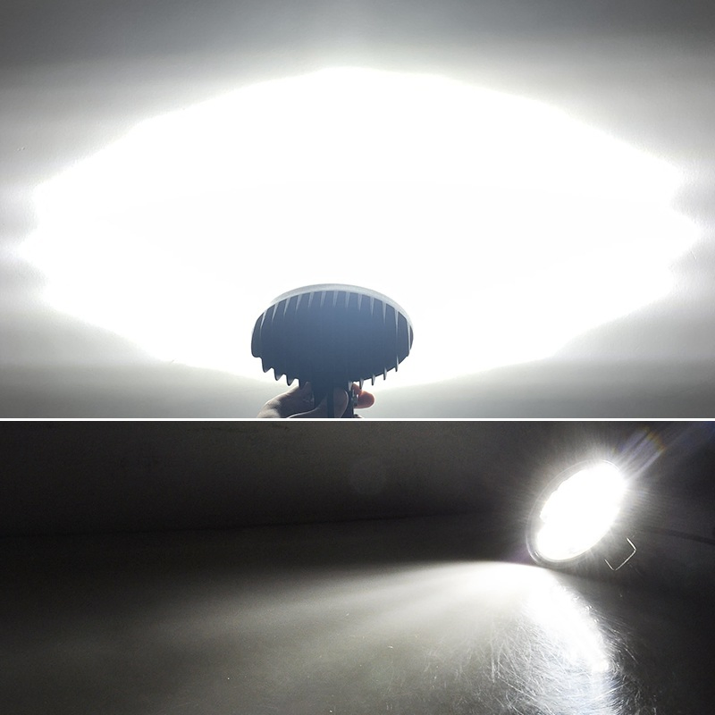 Tractor Parts Cabin Roof 5.5inch Oval LED Headlamp for Harvester Forklift Excavator Dozer, 12V 24V Car off-Road 4X4 4WD ATV UTV Truck Hood Driving Work Light