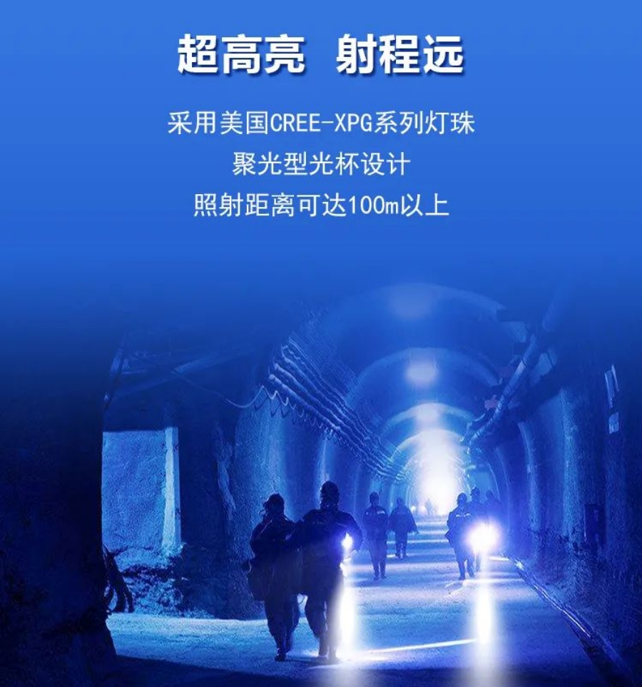 Explosion-Proof Waterproof Torch Light Flashlight