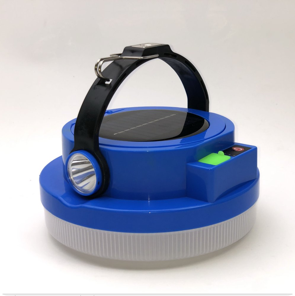 Rechargeable Outdoor Light Super Bright Flashlight Long Battery Life LED Solar Portable Camping Light