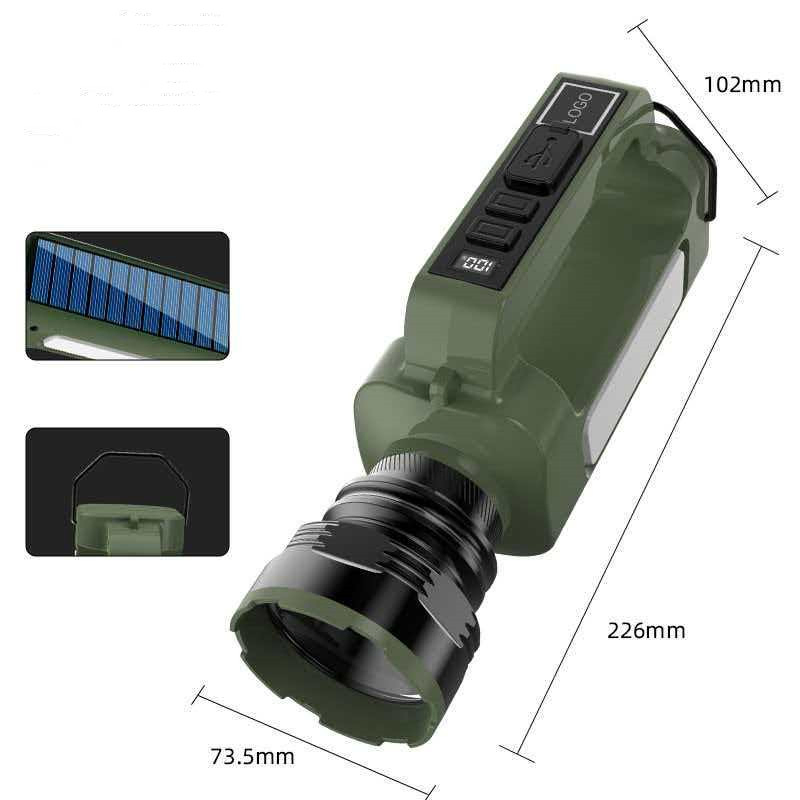 High Brightness USB Rechargeable LED Solar Camping Lantern for Outdoor