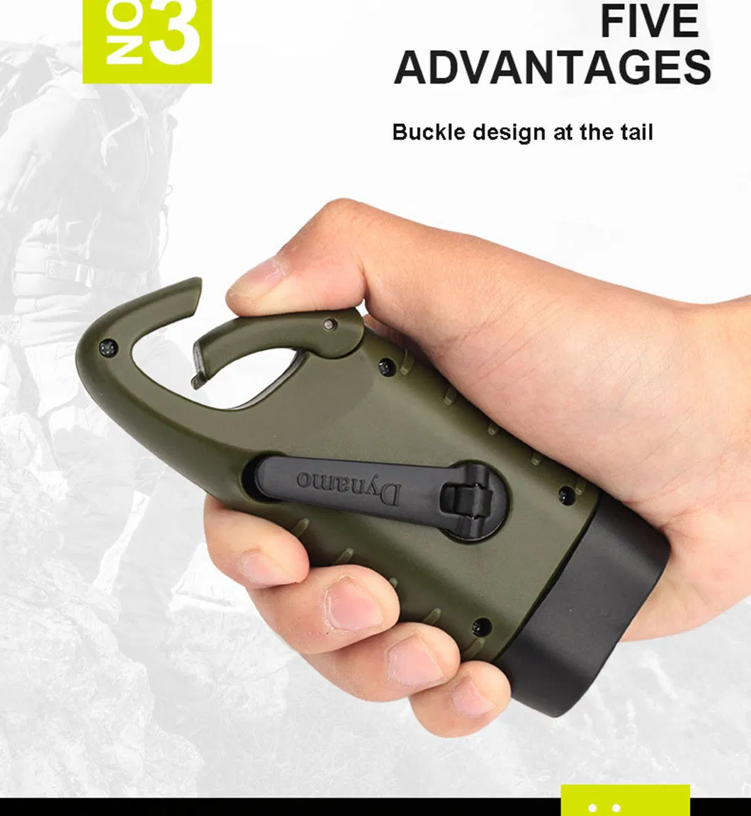 Solar LED Flashlight 3