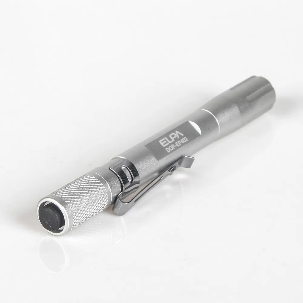 Yichen 130 Lumen AAA Battery Operated Aluminum LED Pen Flashlight