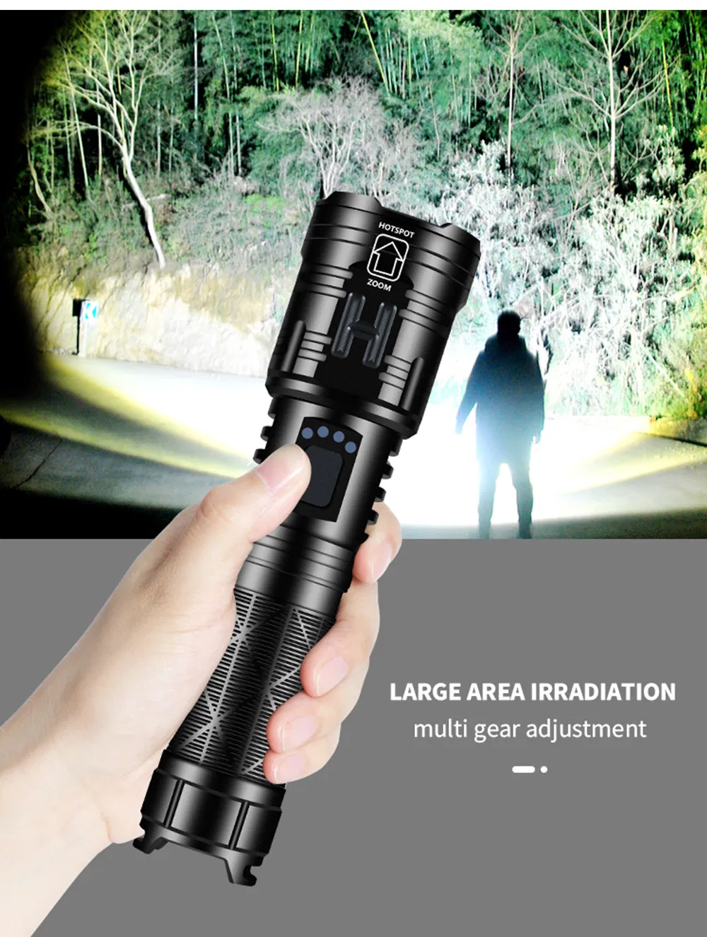 Rechargeable LED Flashlights Mini LED Torch Flashlight Waterproof Pocket Flash Light Chargeable Flashlight