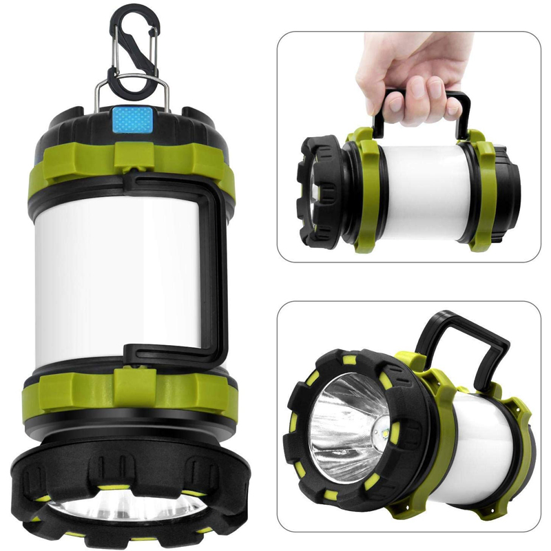 Portable LED Camping Hanging Light Tent Outdoor Waterproof LED Searchlight Lantern