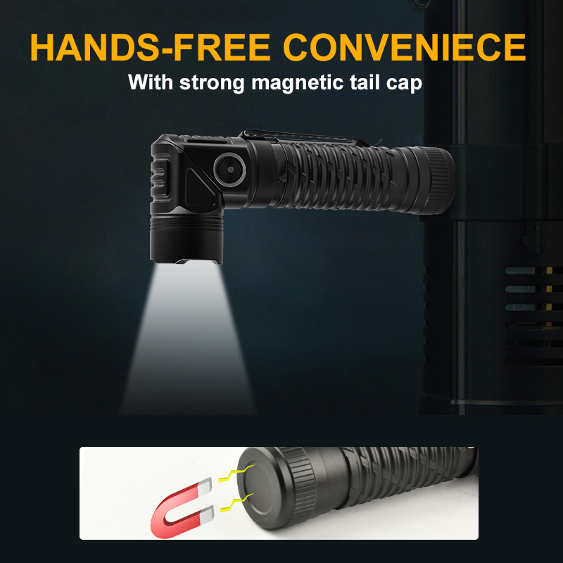 Brightenlux High Power Waterproof Aluminum 1500 Lumens Rechargeable LED Camping Tactical Flashlight