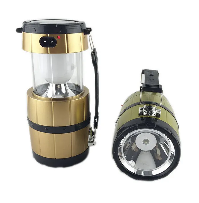 Solar-Powered Wine Barrel Flashlight 5