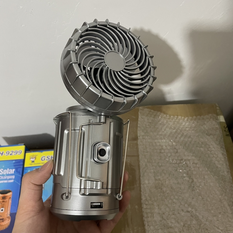 Rechargeable Solar Lights Flashlight with Power Bank for Power Outages Survival Gear Emergency Lighting Battery Operated Lamp