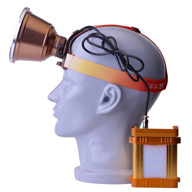 36W High-Power Waist-Hang Split Headlamp with Waist-Mounted 14400mAh Battery for Emergency &amp; Heavy-Duty Work (YF12)