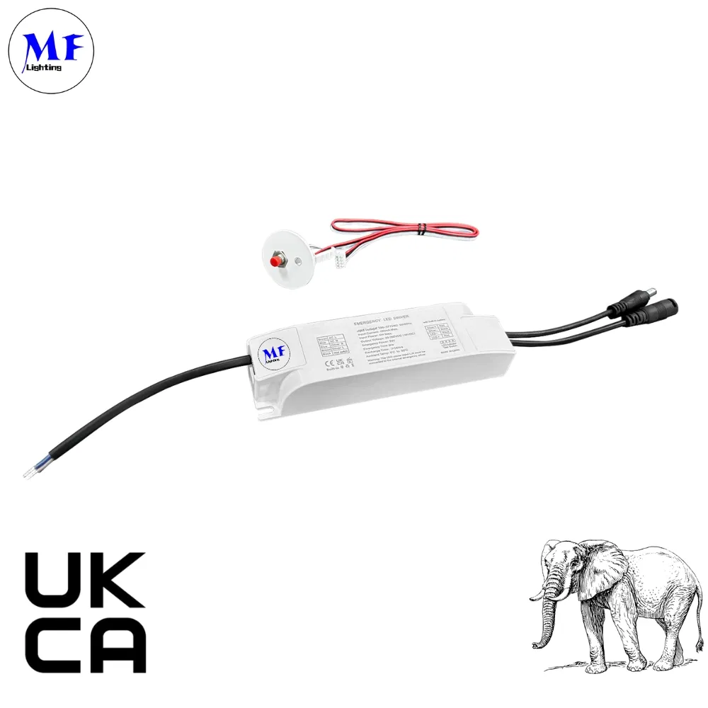 Factory Price LED Emergency Lighting Kit Driver Power Supply Battery Ballast for Triproof Light Ceiling Light Highbay Light in School Shopping Mall Airport