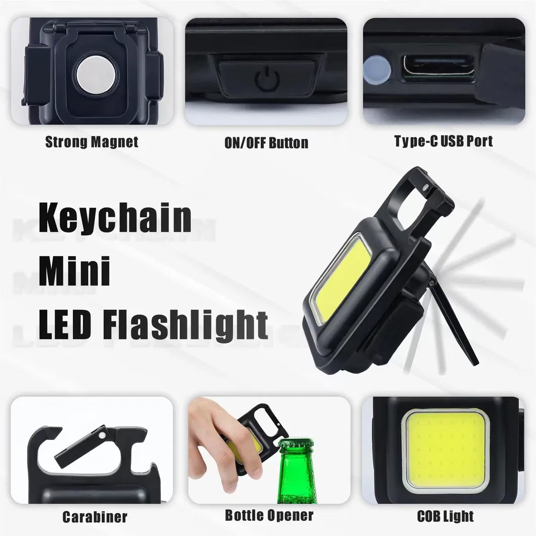 Multifunctional Keychain Light
