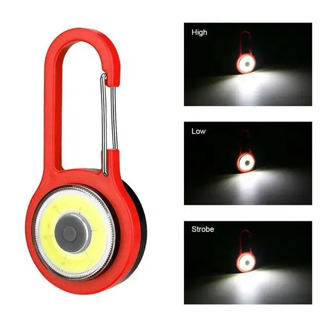 Lightweight Waterproof ABS Key Ring Torch Cr2032 Battery Powered Ultra Bright Promotional Gift Lamp LED Mini Keychain Flashlight