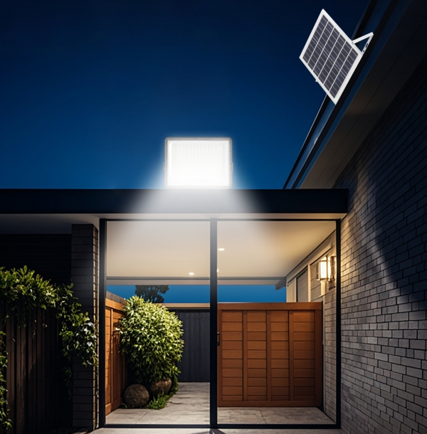 Outdoor LED-Light Solar Motion Sensor Security Lights P65 Outdoor Light Solar Flood Light